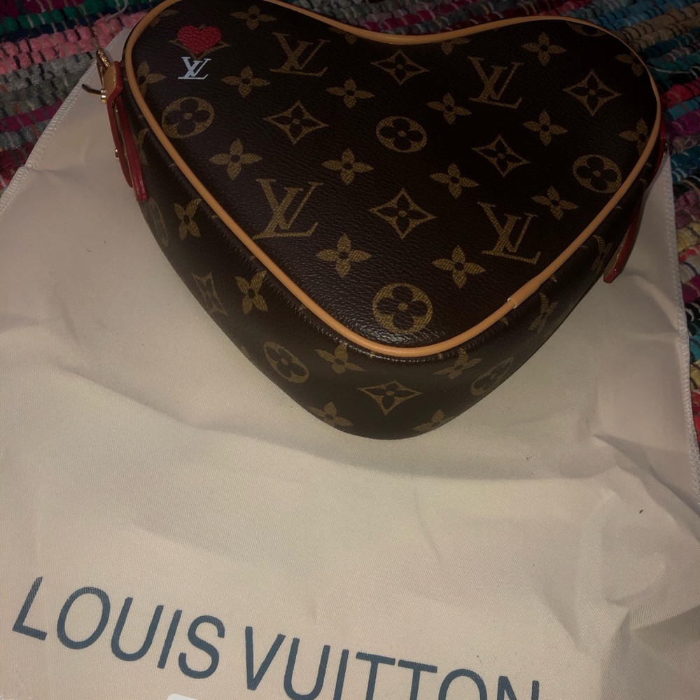 Louis Vuitton Heart-Shaped Monogram Bag